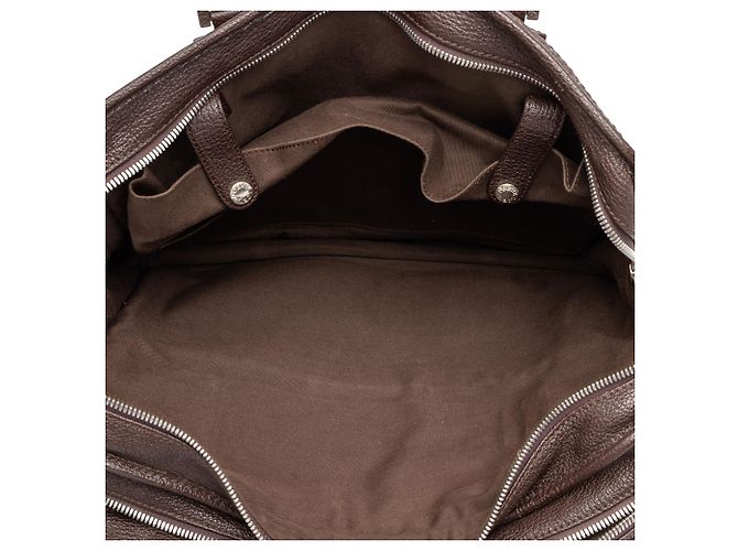 Borsa Business Amazona LOEWE in pelle di capra marrone - vista 4