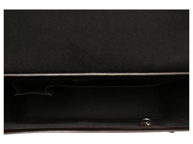 Louis Vuitton Brown Monogram Glace Fonzie - vista 4