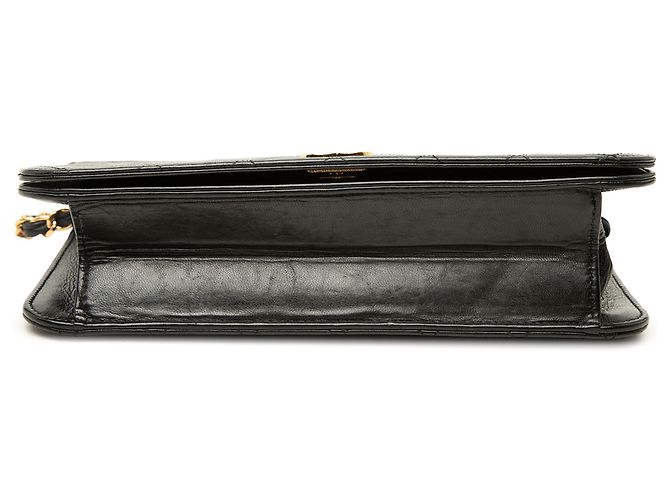 Chanel Black Medium CC Quilted Lambskin Full Flap - Ansicht 3