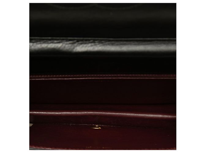 Chanel Black Medium CC Quilted Lambskin Full Flap - Ansicht 4