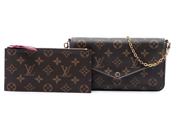 Pochette Félicie Louis Vuitton Brown Monogram Pochette Felicie - Ansicht 7