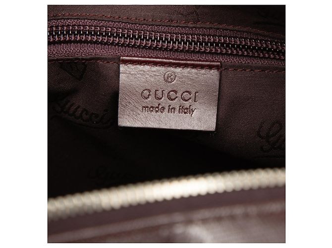 Gucci Borsa a Tracolla Rossa Stampa GG - vista 5