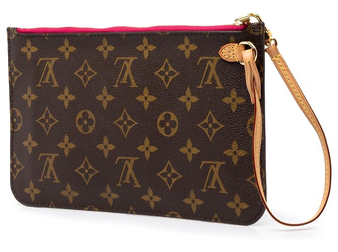 Pouch Louis Vuitton Brown Monogram Neverfull MM - vista 2