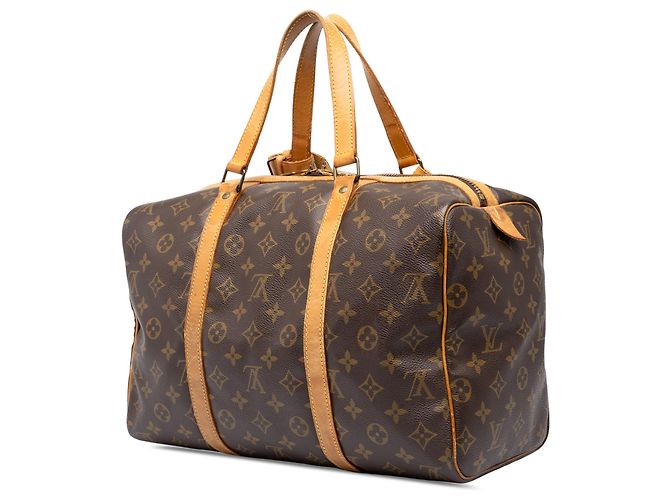 Louis Vuitton Brown Monogram Sac Souple 35 - vista 2