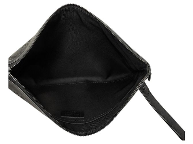 Louis Vuitton Black Monogram Shadow Pochette To Go - vista 4