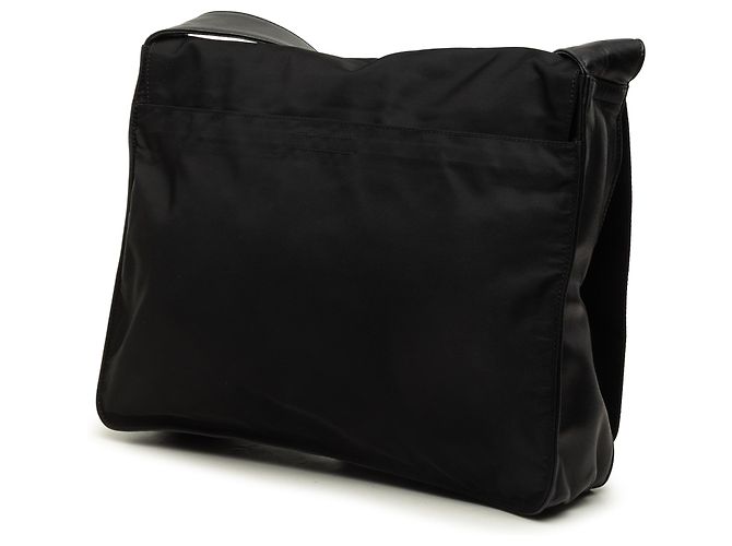 Borsa a tracolla Prada in Tessuto nero - vista 2