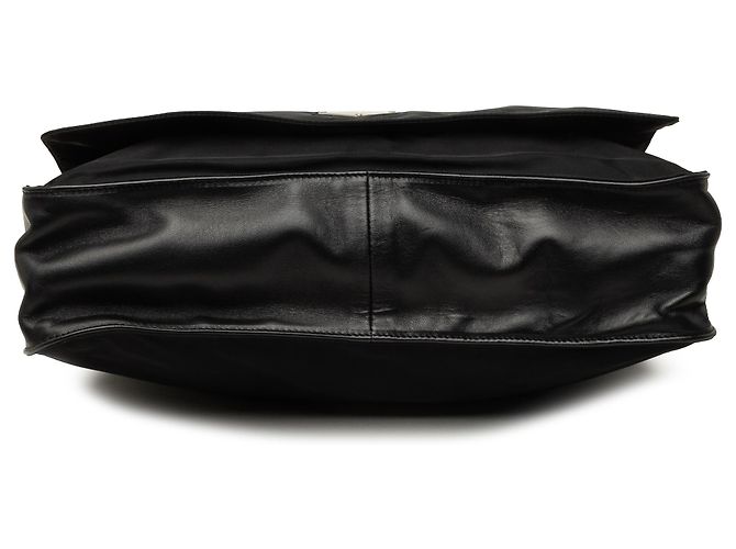 Borsa a tracolla Prada in Tessuto nero - vista 3
