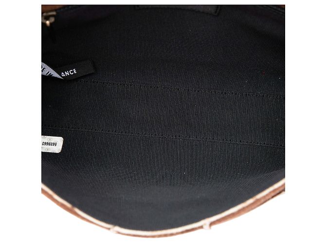 Chanel Brown Identification Suede Patchwork Reissue 2.55 Flap - vista 4