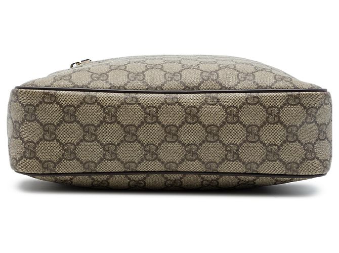 Borsa a tracolla Gucci Beige GG Supreme - vista 3