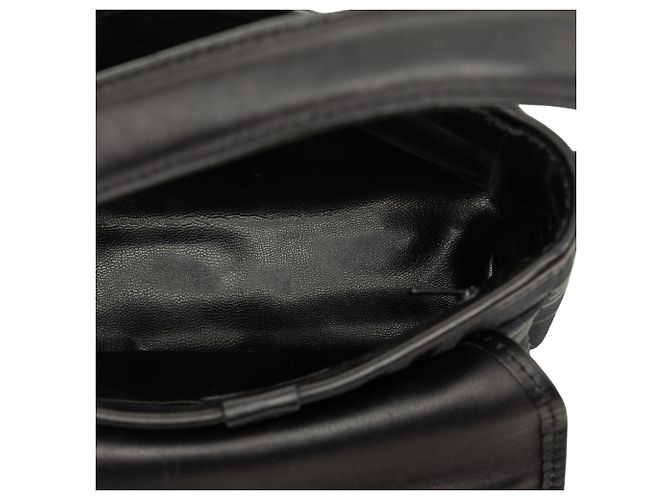 Bolsa Burberry em nylon e couro com padrão check tonal preto - vista 4