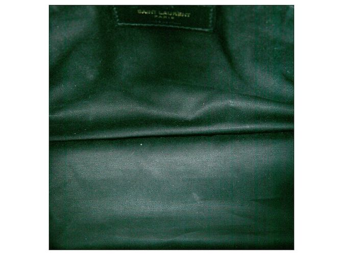 Autre Marque Saint Laurent Brown Medium Crinkled Calfskin Niki - vista 4