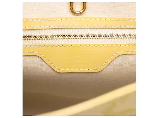 Louis Vuitton Beige Monogram Vernis Avalon MM - vista 5