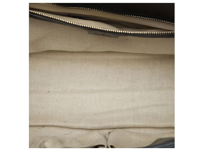 Borsa a tracolla Gucci Emily Large Guccissima Nera - vista 4