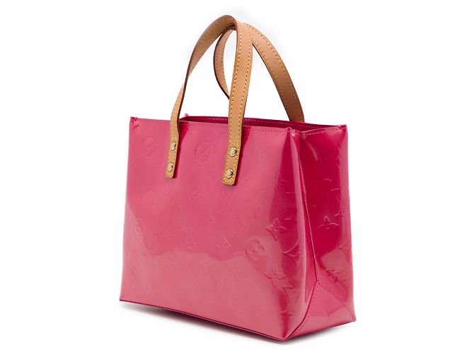 Louis Vuitton Pink Monogram Vernis Reade PM - vista 2