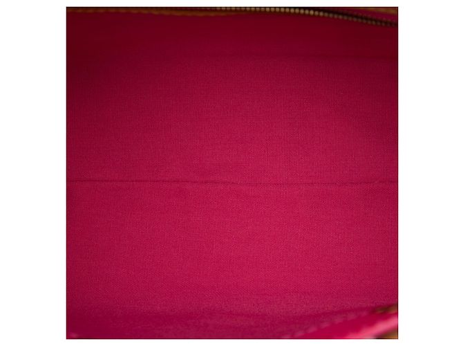 Louis Vuitton Pink Monogram Vernis Reade PM - vista 4