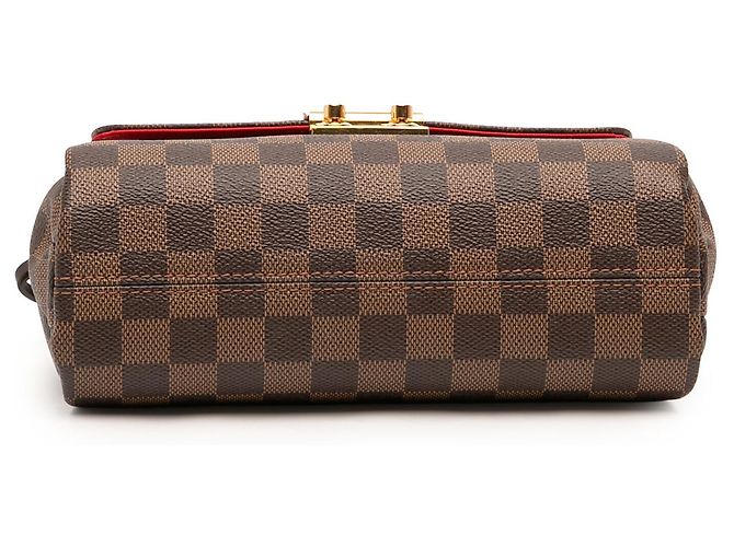 Louis Vuitton Brown Damier Ebene Croisette - vista 3