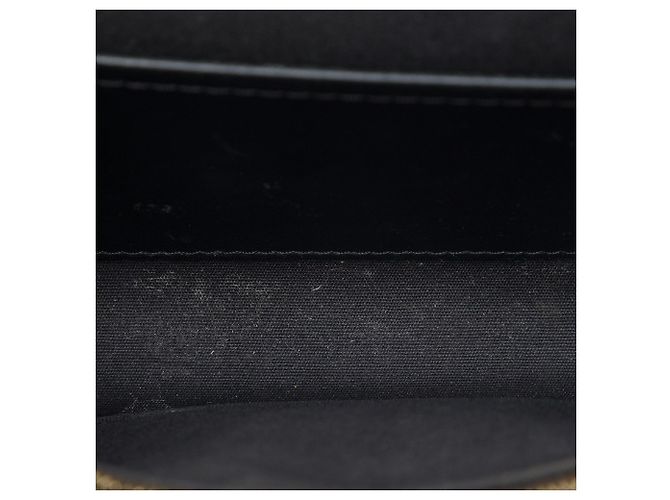 Louis Vuitton Black Vernis Louise Sliding Chain MM - vista 4