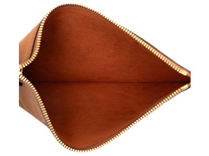 Pouch Louis Vuitton Brown Monogram Giant Empreinte Neverfull MM - vista 4