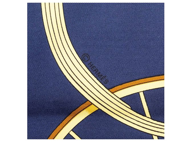 Hermès Blue Springs Seidentuch 90 - Ansicht 4