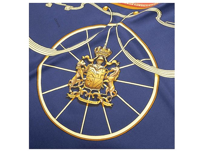 Hermès Blue Springs Seidentuch 90 - Ansicht 6