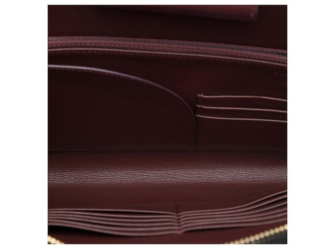 Pouch Chanel Reissue 2.55 con manico in pelle di vitello invecchiata matelassé nera Medium - vista 4