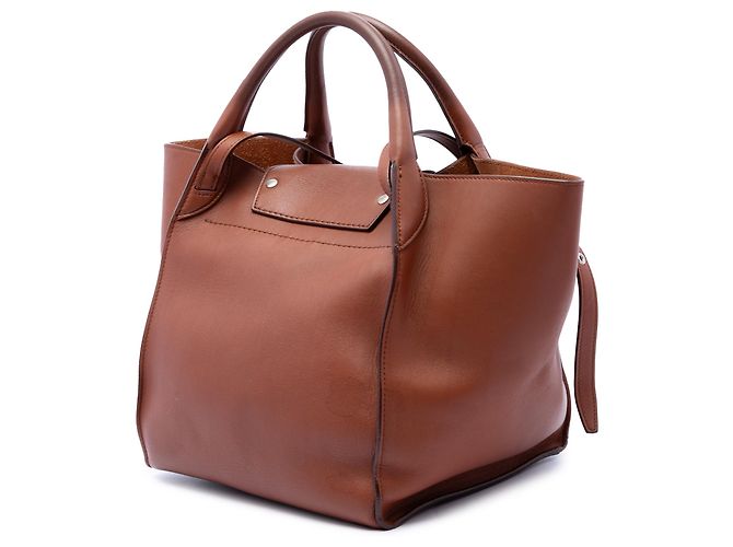 Céline Celine Brown Small Smooth Calfskin Big Bag - vue 2