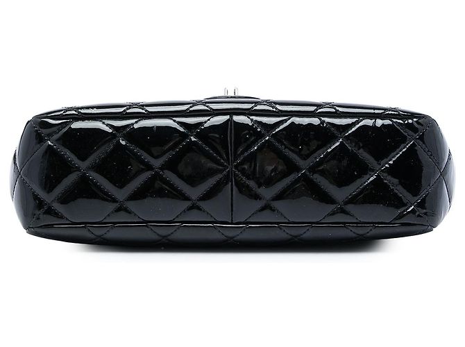 Chanel Black Medium Patent Coco Shine Flap - vista 3