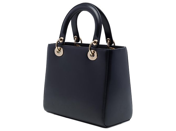 Dior Blue Medium Calfskin Pockets Lady Dior - Ansicht 2