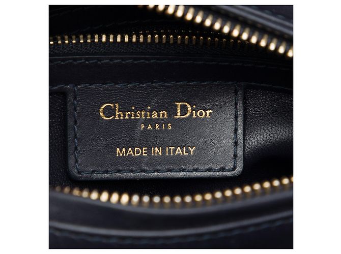 Dior Blue Medium Calfskin Pockets Lady Dior - Ansicht 5