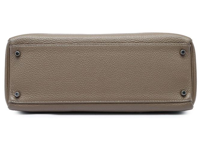 Hermès Brown Togo Kelly II Retourne 35 - vista 3
