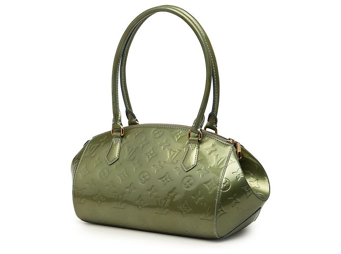 Louis Vuitton Green Monogram Vernis Sherwood PM - vista 2