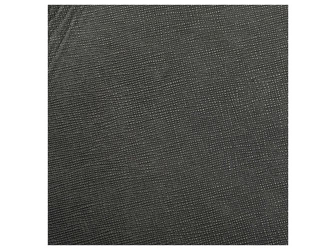 Prada Borsa a tracolla Saffiano nera con chiusura push lock - vista 7