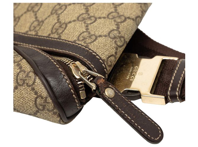 Bolso cinturón Gucci Beige GG Supreme - vista 8