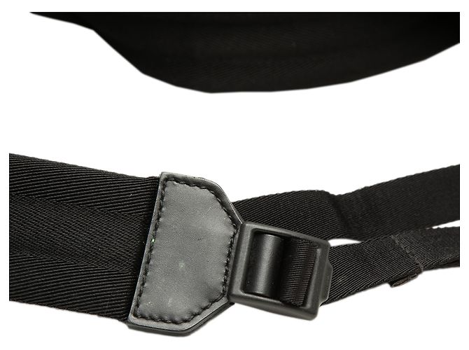 Gucci Black Techno Canvas Web Backpack - view 6