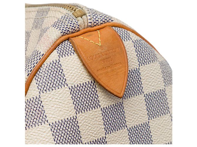 Louis Vuitton White Damier Azur Speedy 30 - vista 5