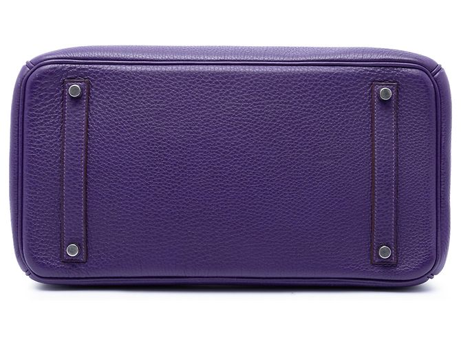 Hermès Purple Togo Birkin Retourne 35 - vista 3