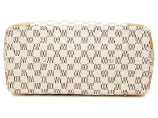 Louis Vuitton White Damier Azur Hampstead MM - vista 3