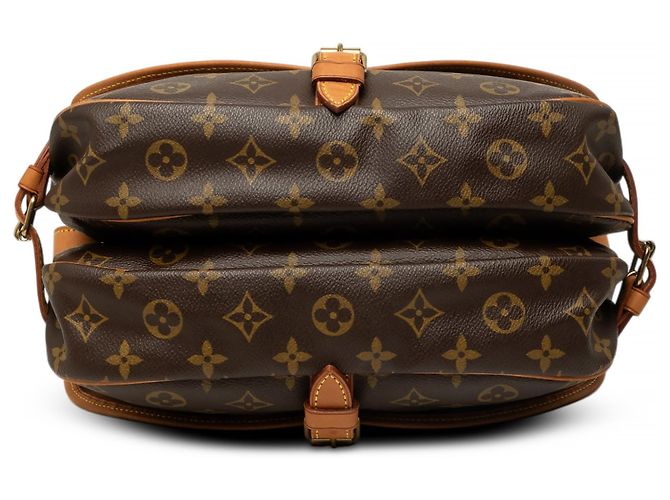Louis Vuitton Brown Monogram Saumur 30 - vista 3