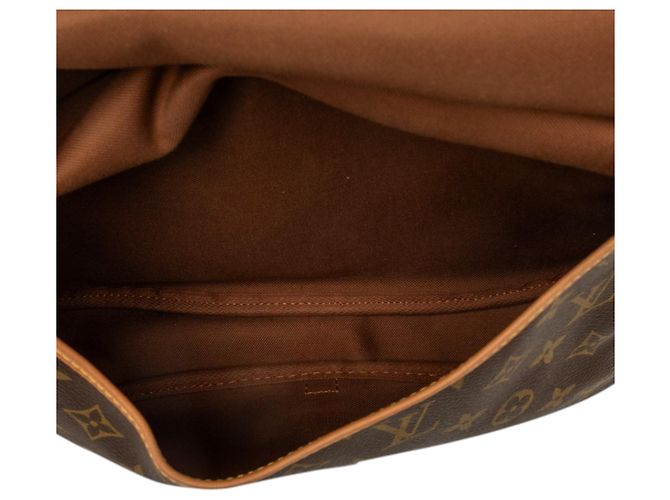 Louis Vuitton Brown Monogram Saumur 30 - vista 4
