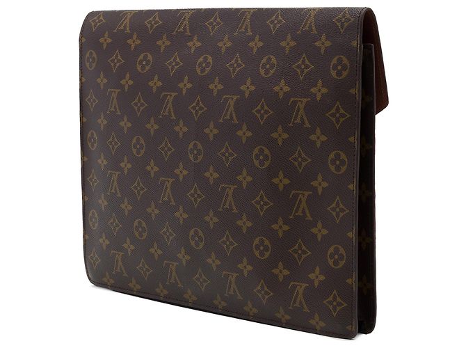 Louis Vuitton Brown Monogram Porte Documents Senateur - vista 2