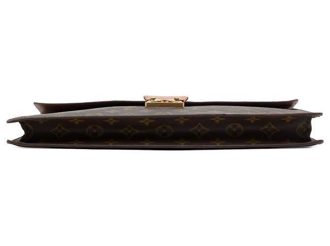 Louis Vuitton Brown Monogram Porte Documents Senateur - vista 3