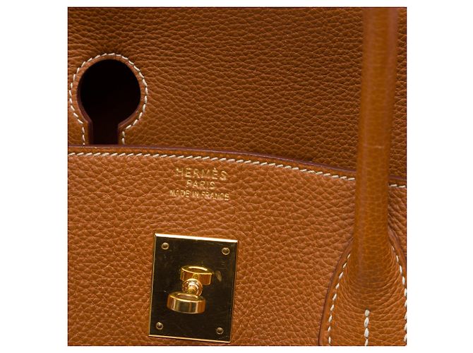 Hermès Brown Togo Birkin Retourne 40 - vista 5