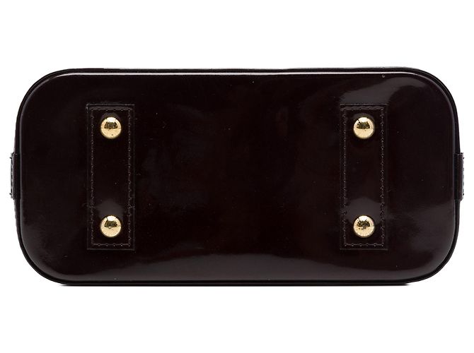 Louis Vuitton Purple Monogram Vernis Alma BB - vista 3