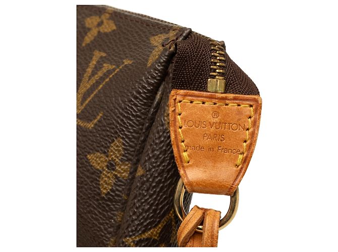 Louis Vuitton Brown Monogram Pochette Accessoires - vista 5