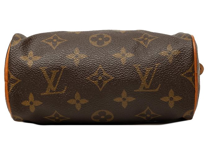 Louis Vuitton Brown Monogram Mini Speedy HL - vista 3