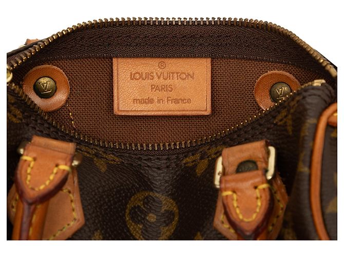 Louis Vuitton Brown Monogram Mini Speedy HL - vista 5