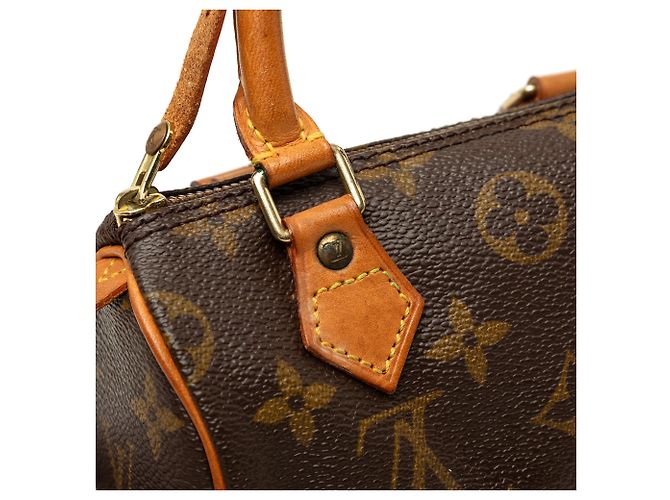 Louis Vuitton Brown Monogram Mini Speedy HL - vista 6