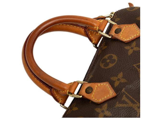 Louis Vuitton Brown Monogram Mini Speedy HL - vista 7