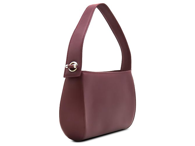 Borsa a mano Cartier Cabochon in pelle rossa - vista 2