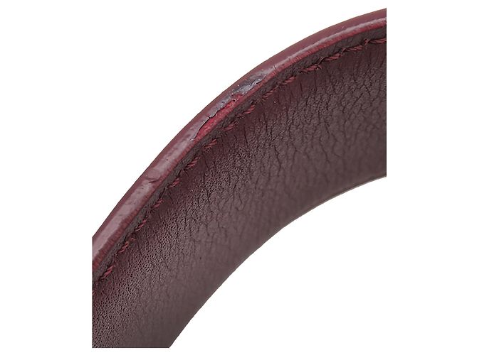 Borsa a mano Cartier Cabochon in pelle rossa - vista 7